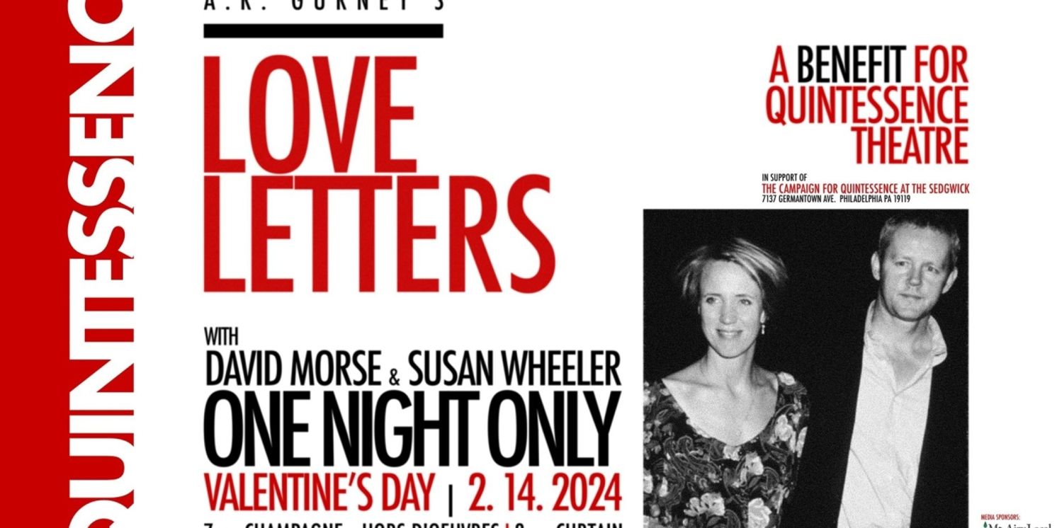 David Morse and His Wife Susan Wheeler Will Perform A.R. Gurney's LOVE LETTERS in Valentine's Day Benefit For Quintessence Theatre  Image