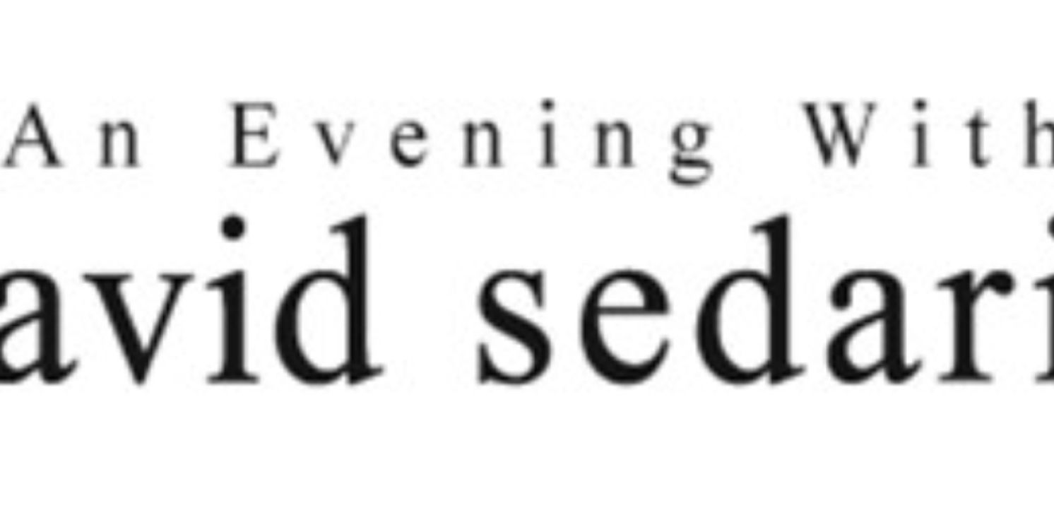 David Sedaris Returns To The Fisher Theatre In April  Image