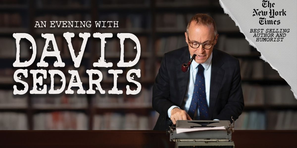 David Sedaris Returns to Madison This Fall