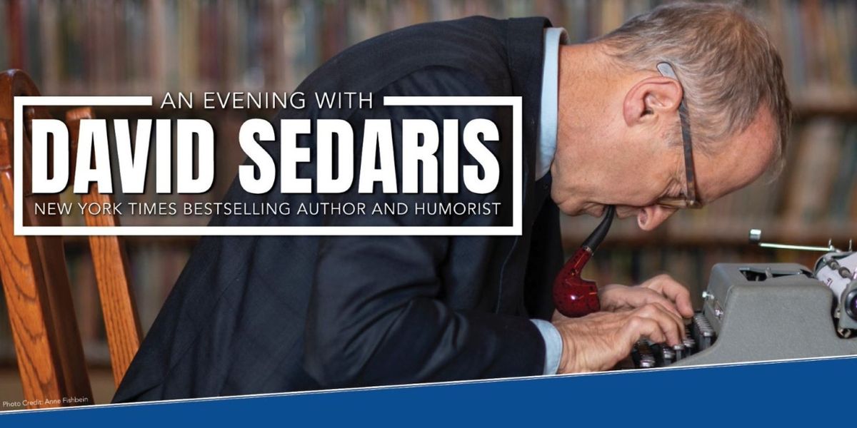 David Sedaris Returns to Overture Hall This Month