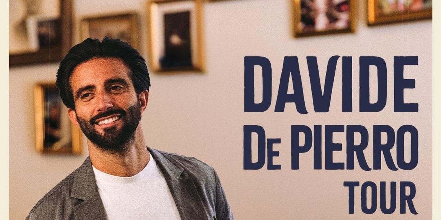 Davide De Pierro To Perform At Newman Center For The Performing Arts  Image