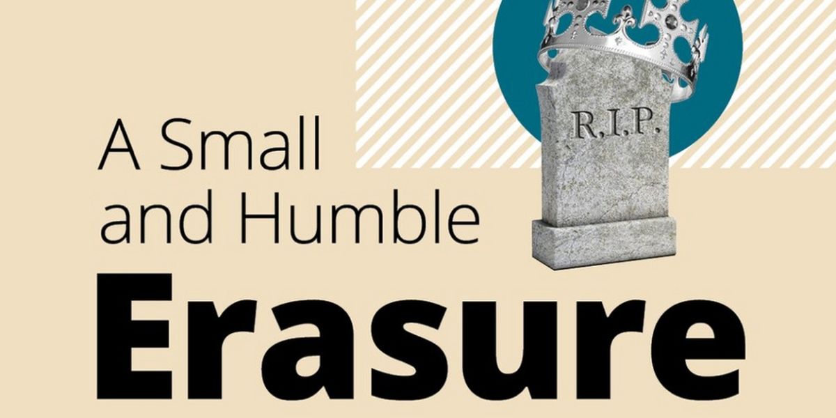 A SMALL AND HUMBLE ERASURE to be Presented at Davidson Community Players