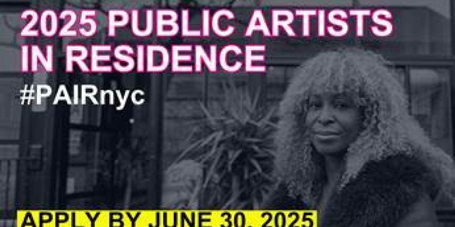 DCLA Launches Open Call For 2025-26 NYC Public Artists In Residence  Image