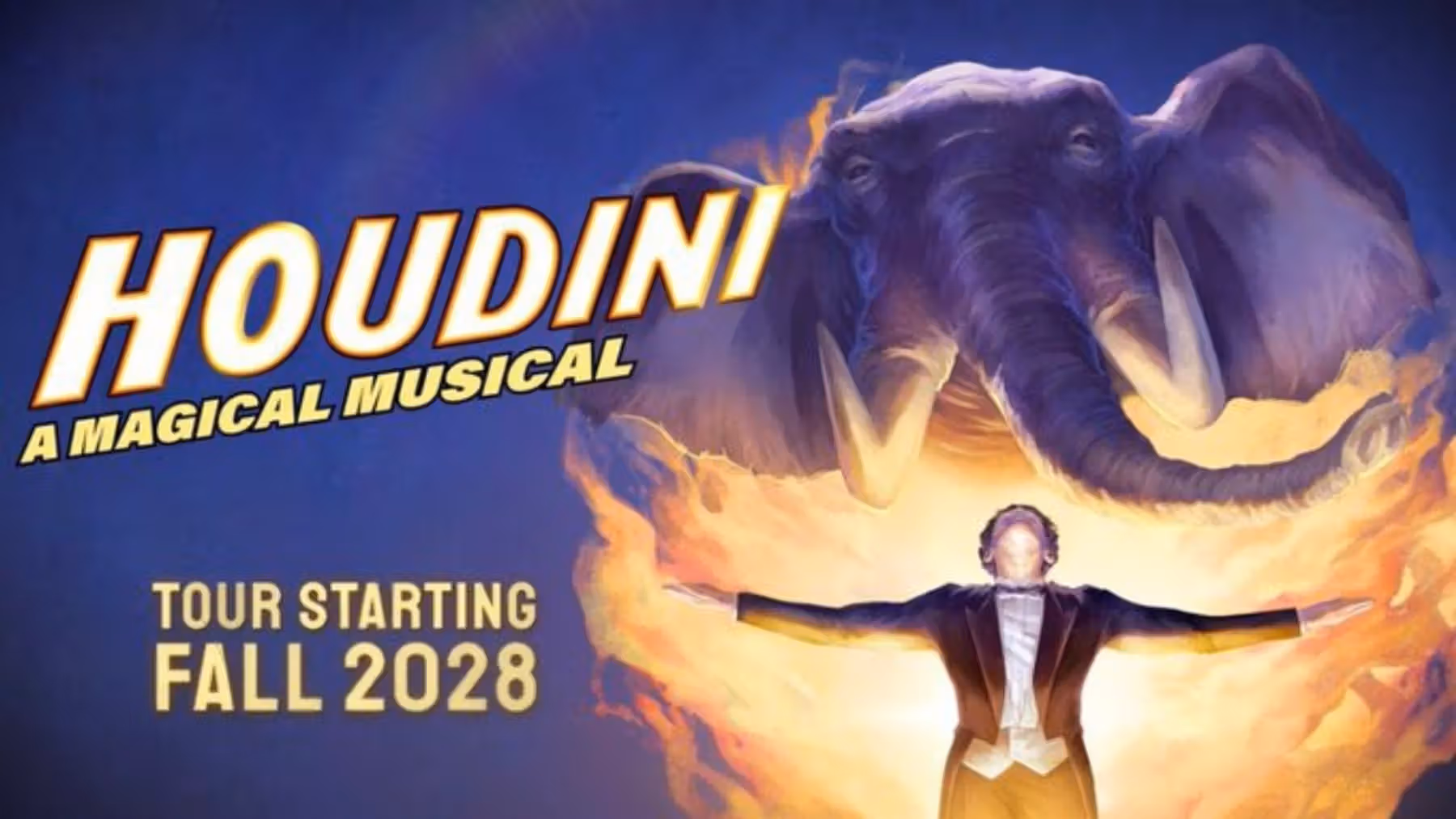 De Madrid a Broadway: HOUDINI: A MAGICAL MUSICAL recorrerá EE. UU. en 2028