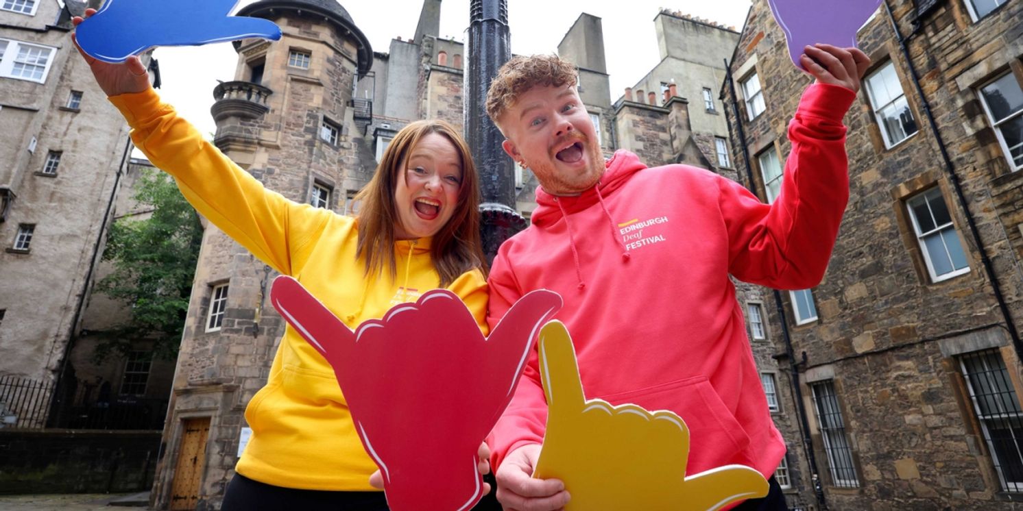 Edinburgh Deaf Festival Returns with Theatre, Cabaret, Comedy and More  Image