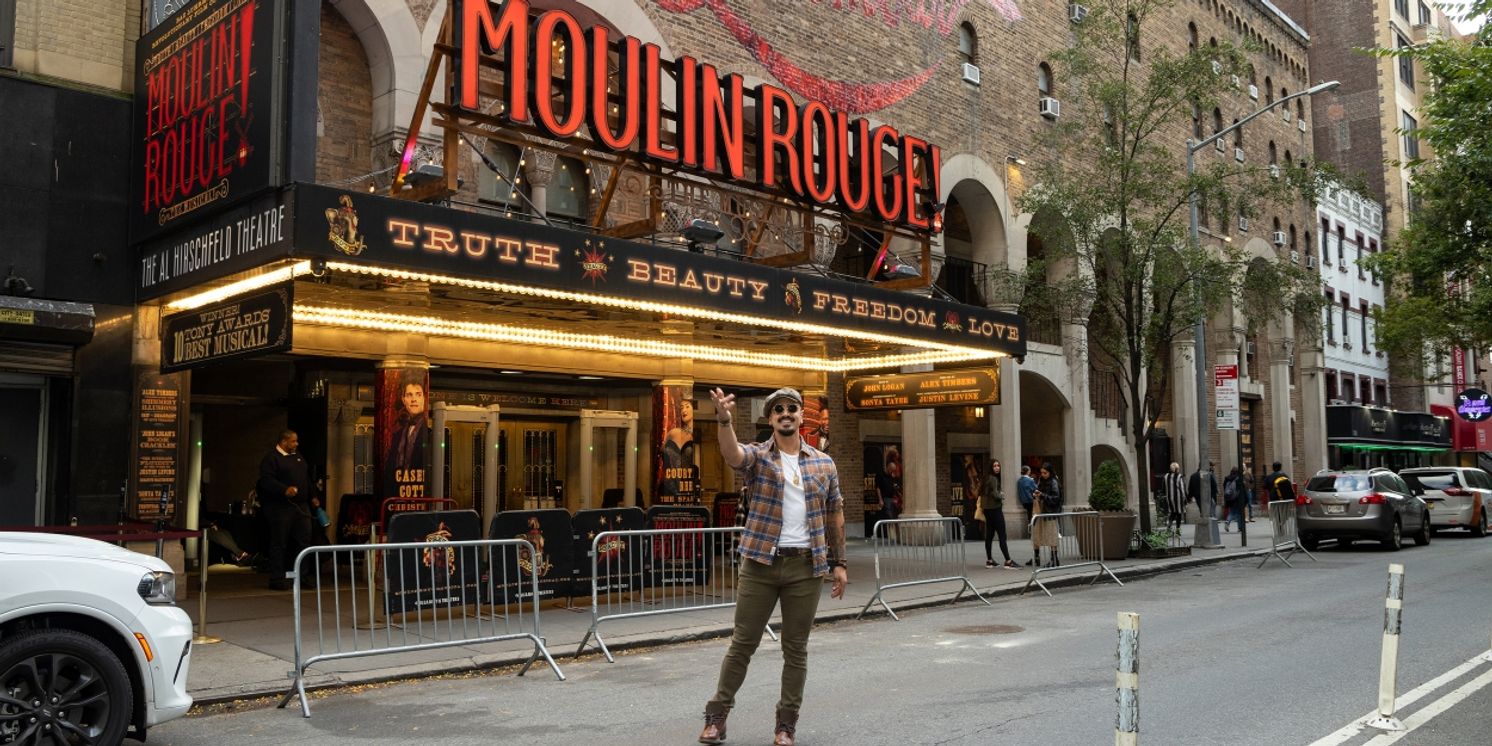 Interview: From the National Tour to Broadway - Gabe Martínez Discusses His Journey as Santiago in MOULIN ROUGE! THE MUSICAL  Image