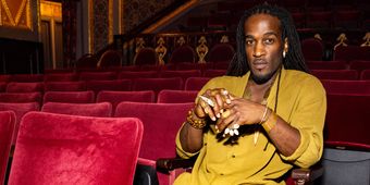 Debut of the Month: Marcus John is Leaning Into to Poetry of HAMILTON Photo