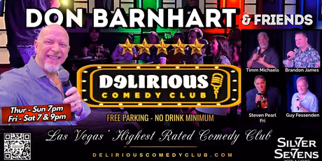 Delirious Comedy Club to Celebrate Memorial Day Weekend With 50% Off Tickets Featuring Don Photo