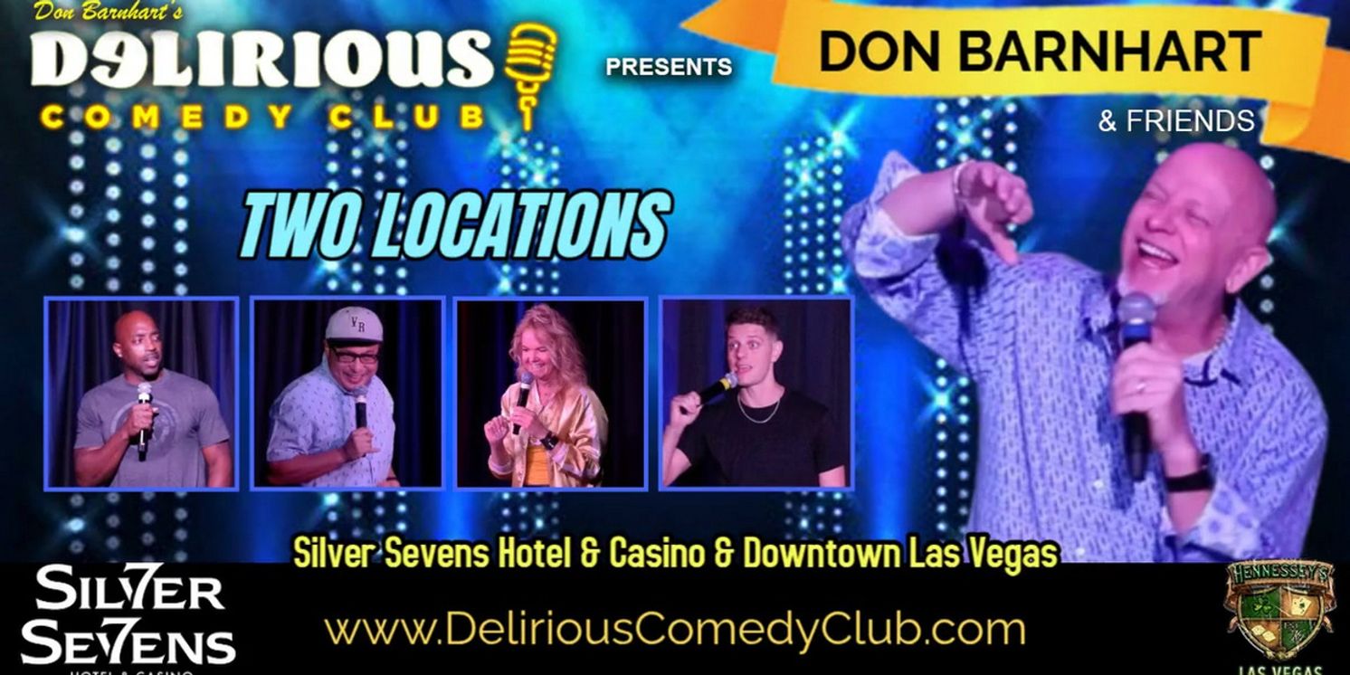 Delirious Comedy Club Expands To Two Rooms and Adds Family-Friendly Magic Show  Image