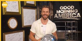 Derek Hough Visits GOOD MORNING AMERICA to Discuss DANCING WITH THE STARS