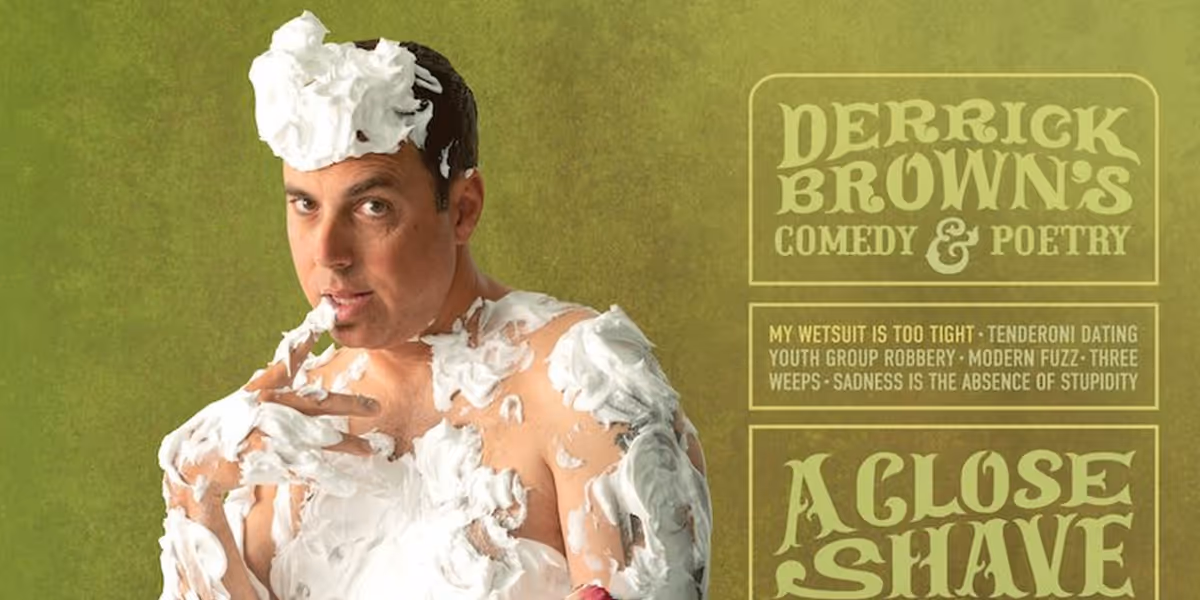 Derrick Brown Drops Comedy & Poetry Album 'A Close Shave With Heaven'