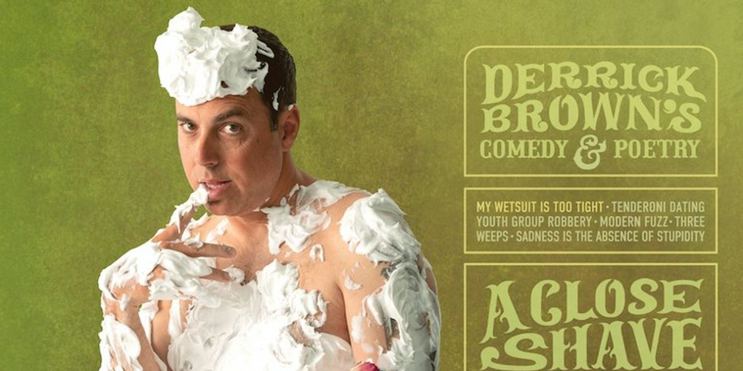 Derrick Brown Drops Comedy & Poetry Album 'A Close Shave With Heaven'  Image