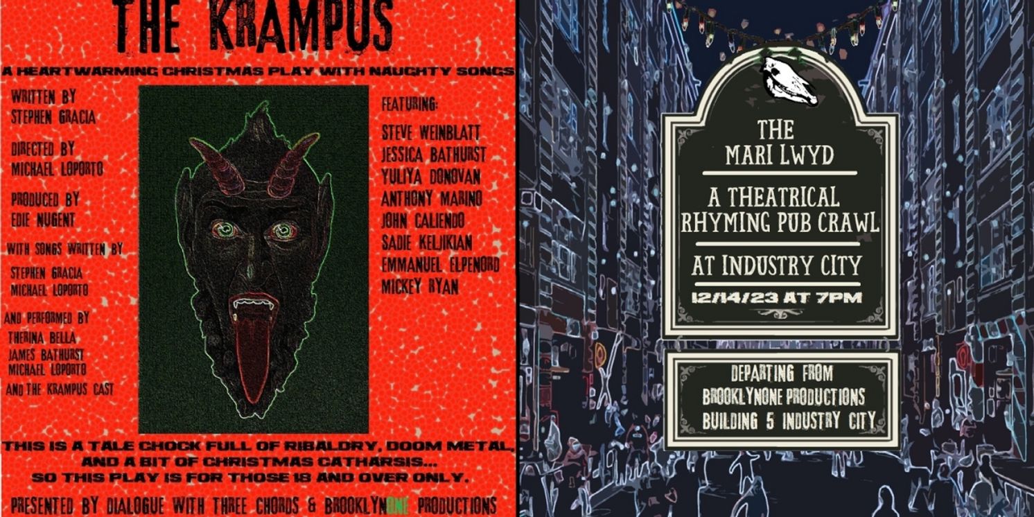 Dialogue with Three Chords and BrooklynONE Productions to Present THE MARI LWYD and THE KRAMPUS  Image