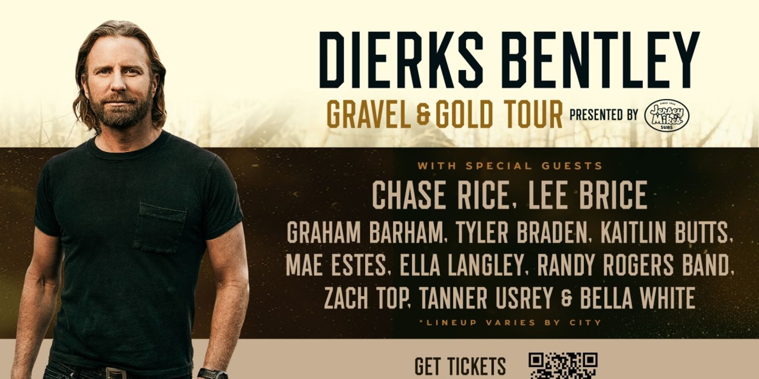 Dierks Bentley Returns To The Road With 'Gravel & Gold' Tour Dates  Image