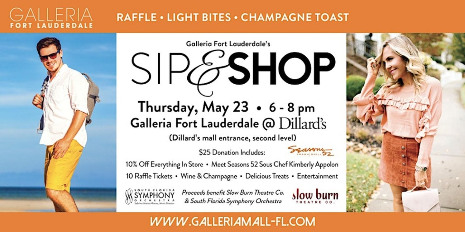 Discover Dillard's Summer Fashion Trends And Support The Arts At Galleria Fort Lauderdale's SIP & SHOP Event  Image
