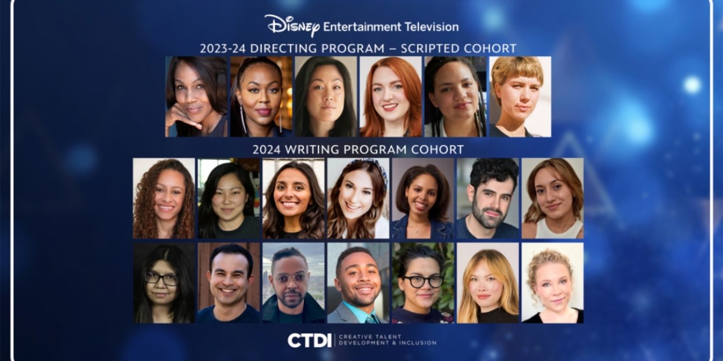 Disney Entertainment Television Selects  2024 Writing Program Participants  Image