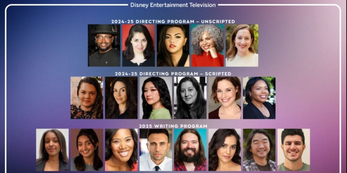 Disney Entertainment Television Unveils 2024-2025 Directing and Writing Program Participants