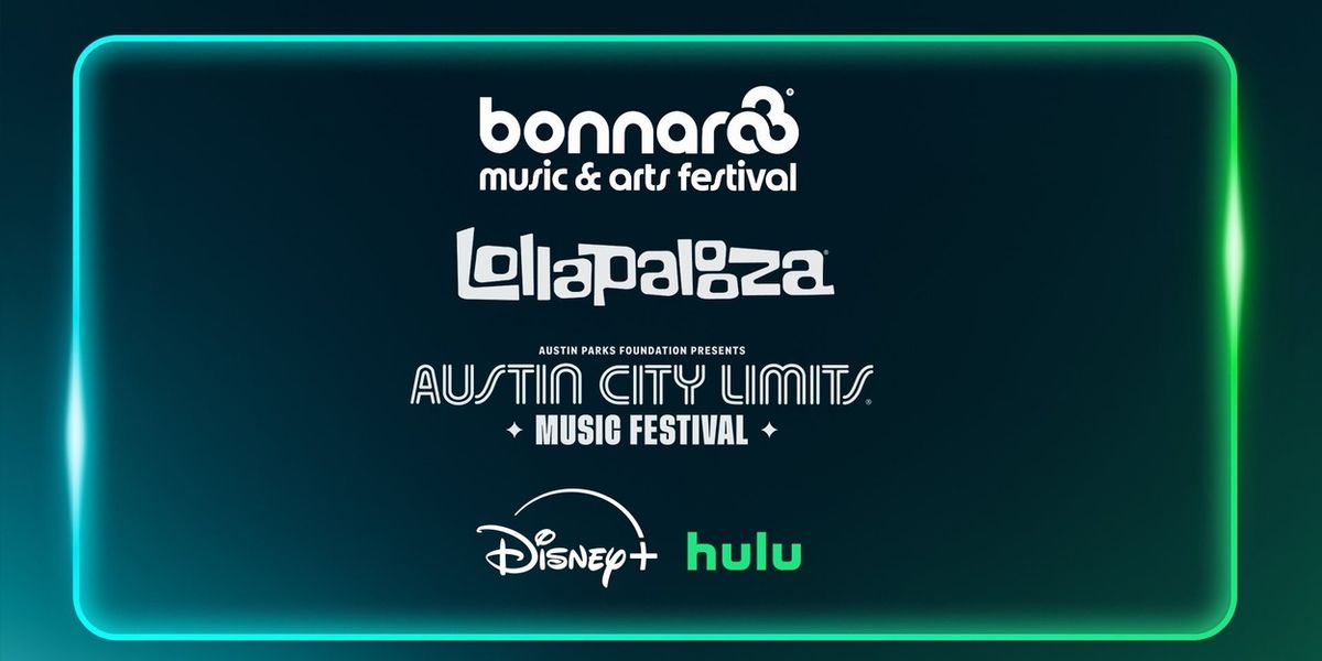 Disney+ Joins Hulu to Livestream Bonnaroo, Lollapalooza, & Austin City Limits Music Festivals