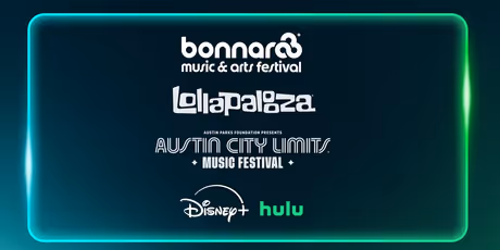 Disney+ Joins Hulu to Livestream Bonnaroo, Lollapalooza, & Austin City Limits Music Festiv Photo