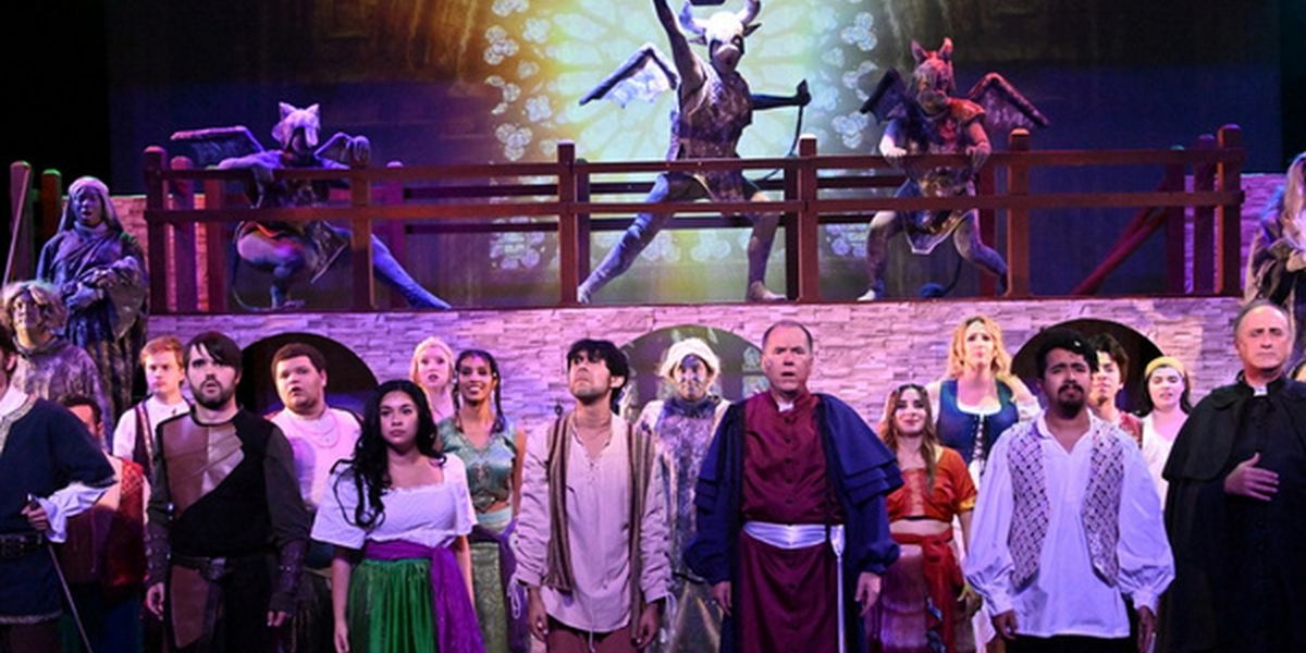 Disney's HUNCHBACK OF NOTRE DAME plays at the Uptown Theater, Grand Prairie, TX