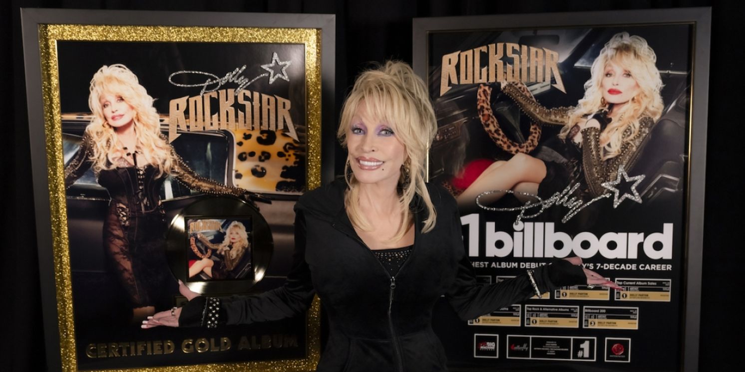 Dolly Parton's 'ROCKSTAR' Album Earns RIAA Gold Certification In 4 Months  Image
