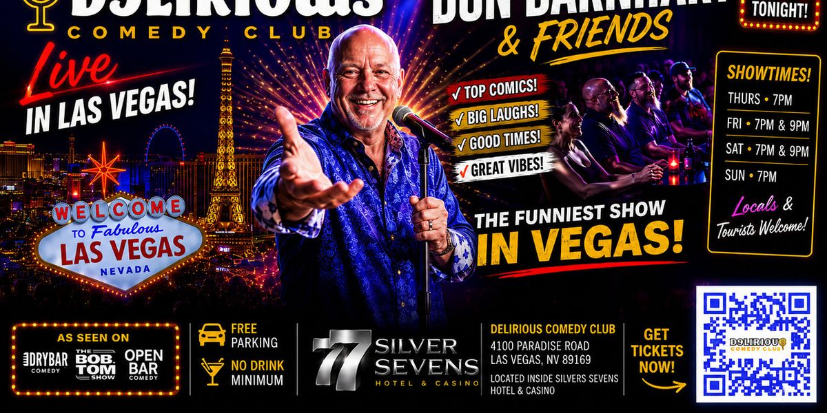Don Barnhart Will Bring Las Vegas Residency to Delirious Comedy Club