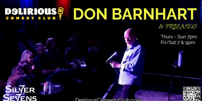 Don Barnhart Extends Residency At Delirious Comedy Club In Las Vegas Photos