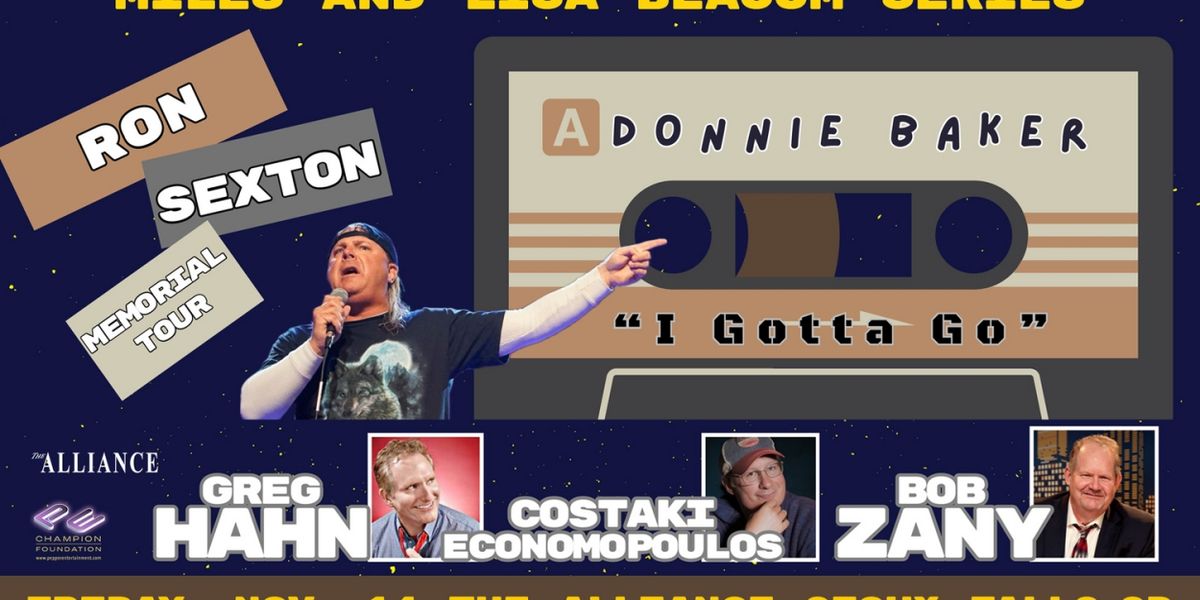 Donnie Baker: Ron Sexton Memorial Tour Comes to Sioux Falls