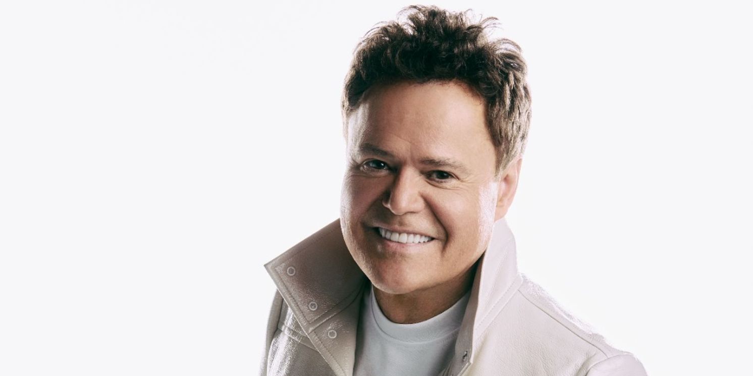Donny Osmond Comes to the Hershey Theatre in July  Image