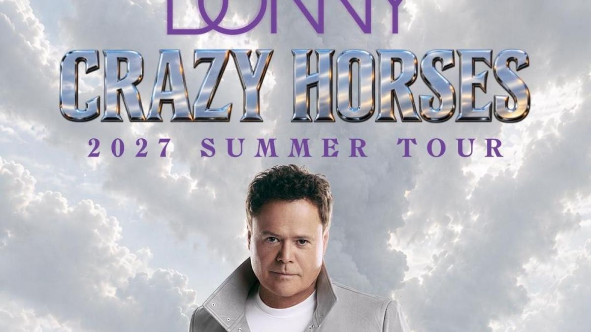 Donny Osmond to Launch CRAZY HORSES Tour Summer 2027