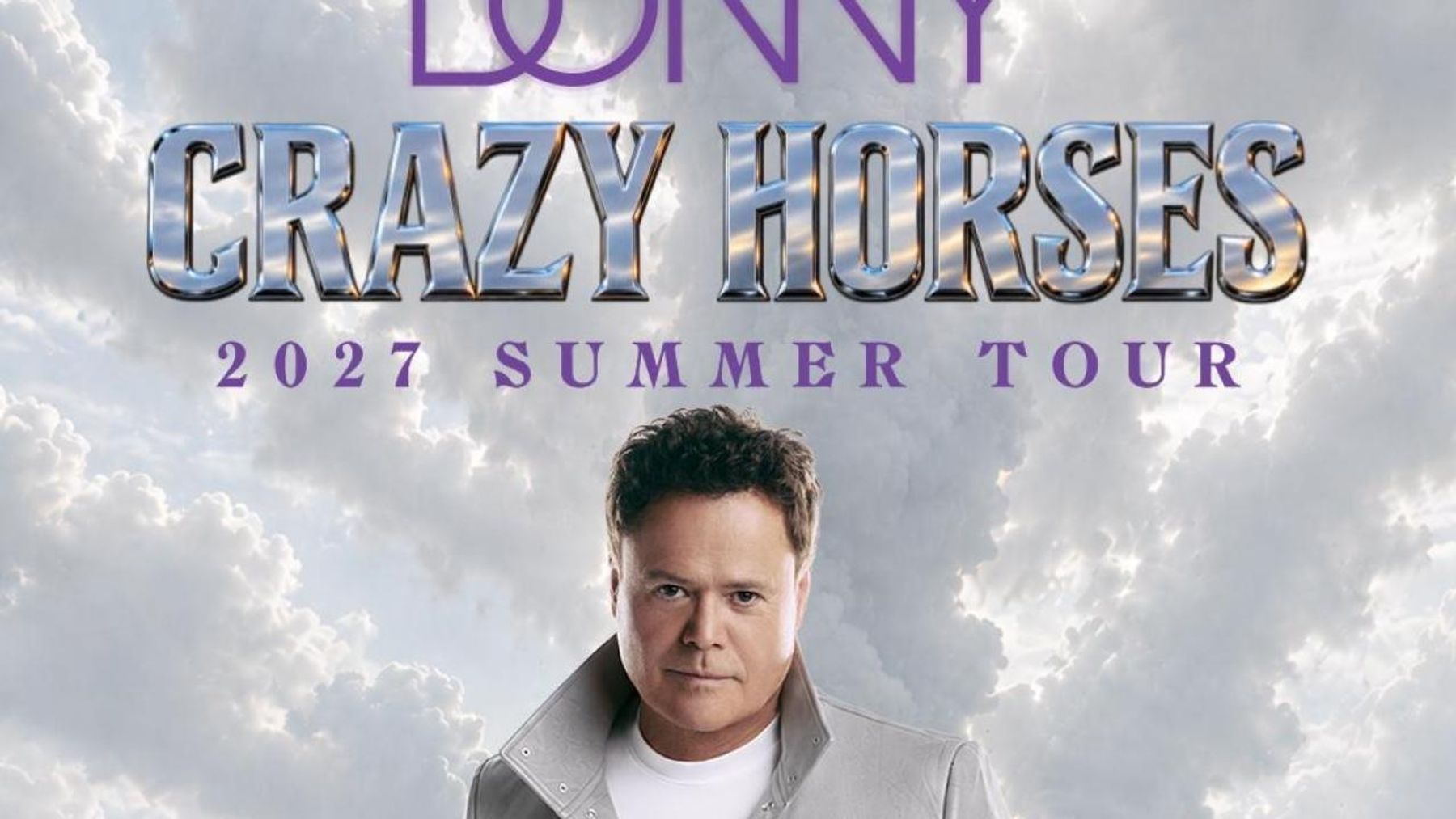 Donny Osmond to Launch CRAZY HORSES Tour Summer 2027