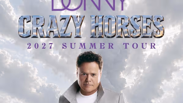 Donny Osmond to Launch CRAZY HORSES Tour Summer 2027