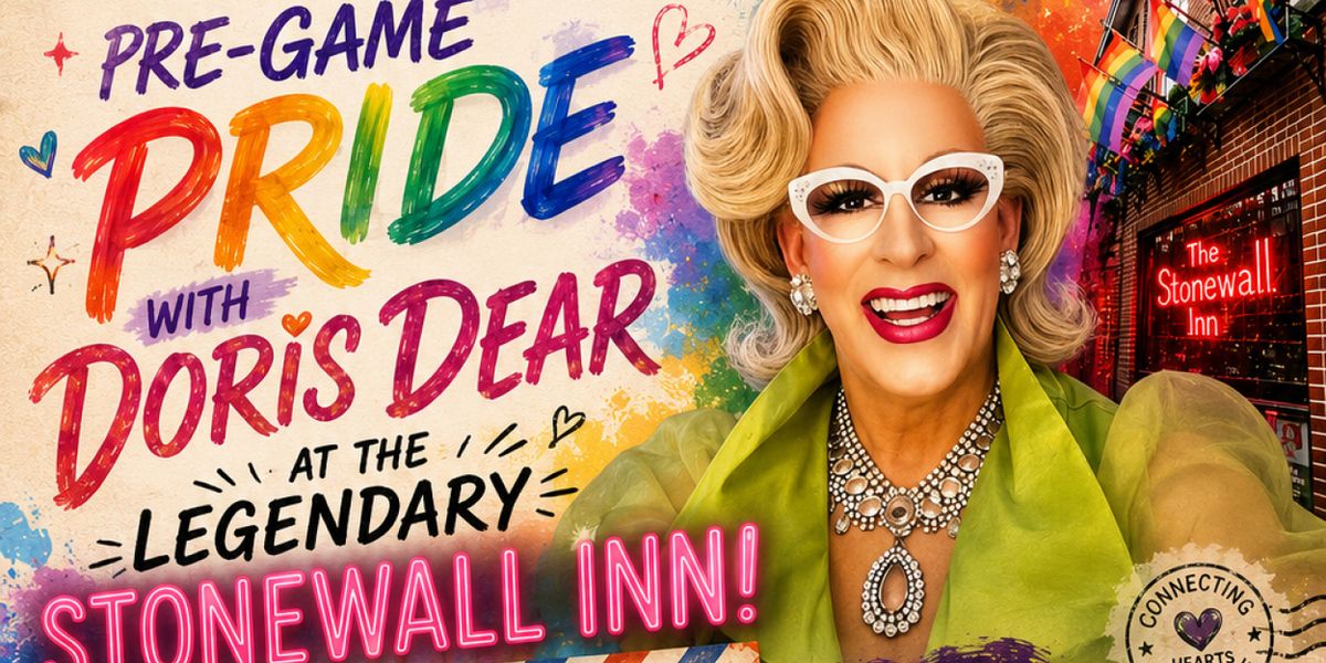 Doris Dear Will Present PRIDE POSTCARD PARTY at the Stonewall Inn