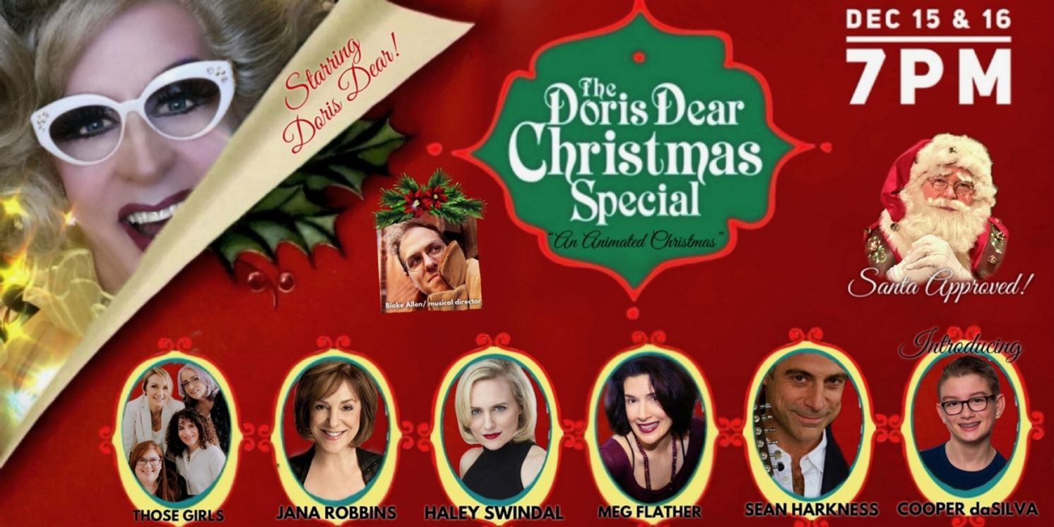 Doris Dear's Annual Holiday Show Unveils All-Star Cast Featuring Broadway Stars And Rising Star Cooper daSilva  Image
