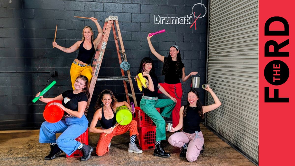 DrumatiX to Perform at The Ford as part of the LA Philharmonic's LA Soundscapes Family Concerts