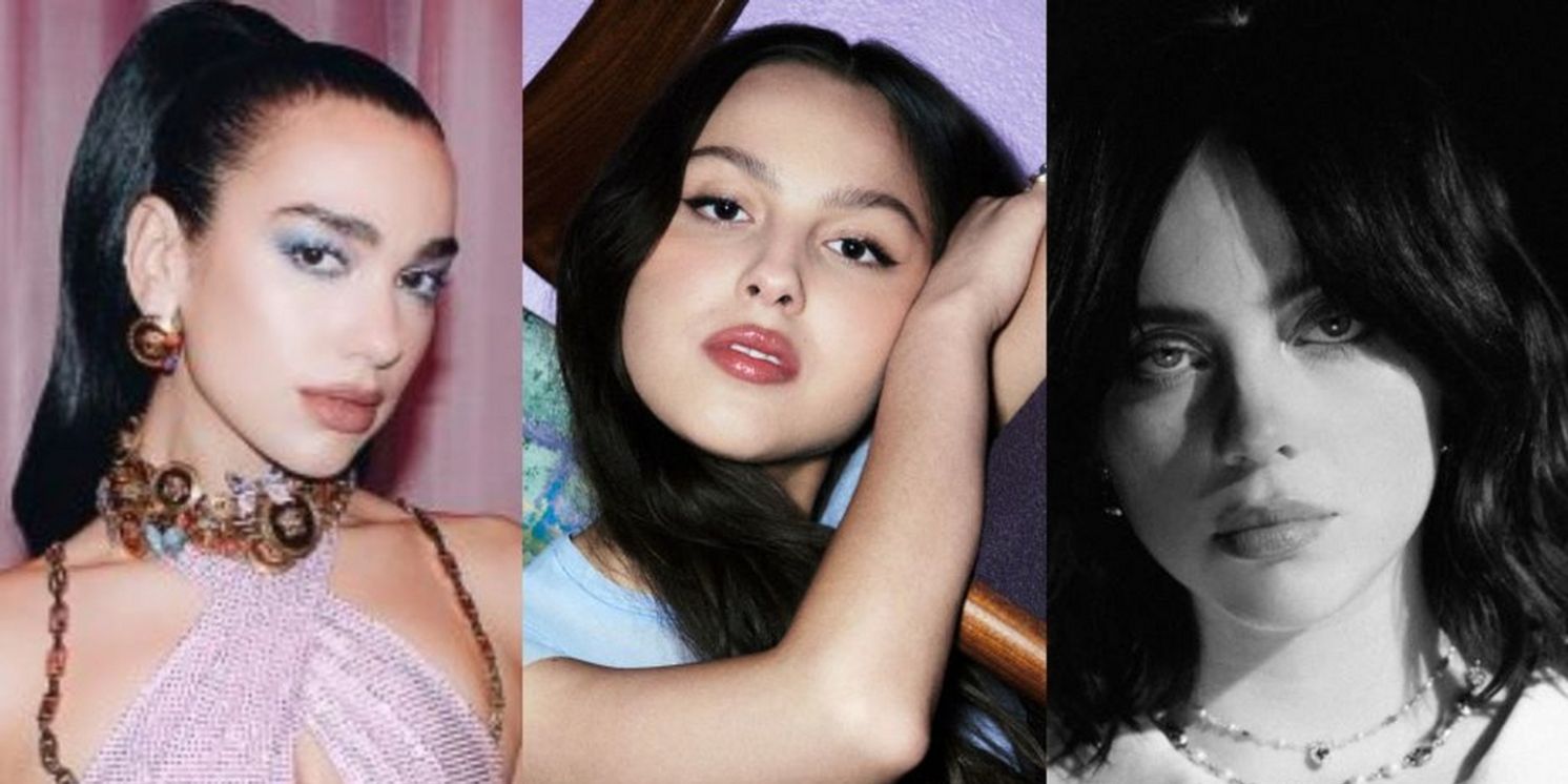 Dua Lipa, Olivia Rodrigo & Billie Eilish to Perform at the GRAMMYS  Image