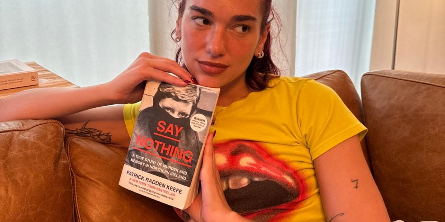 Dua Lipa's SERVICE95 Book Club Reveals June Monthly Read  Image