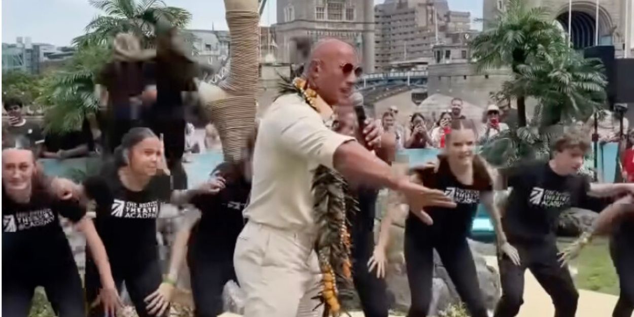 Video: Dwayne Johnson Surprises British Theatre Students With MOANA Performance Video