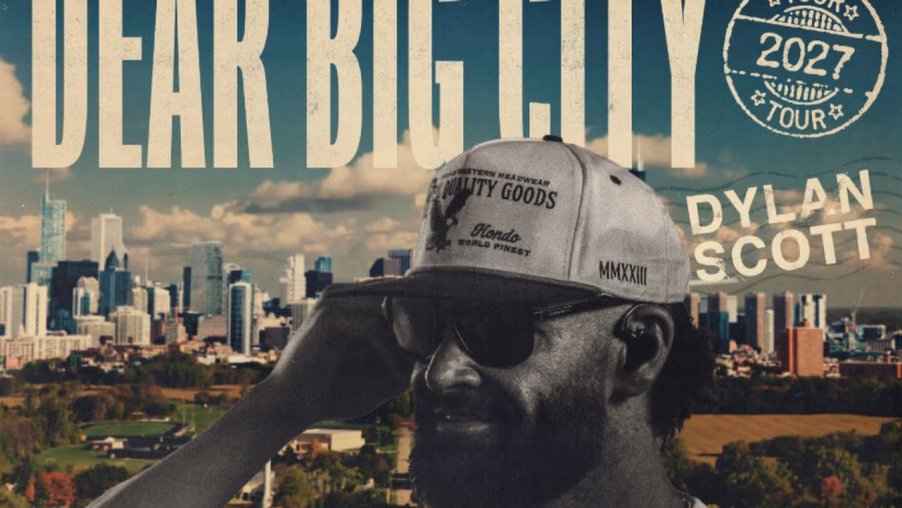 Dylan Scott to Launch DEAR BIG CITY TOUR Winter 2027