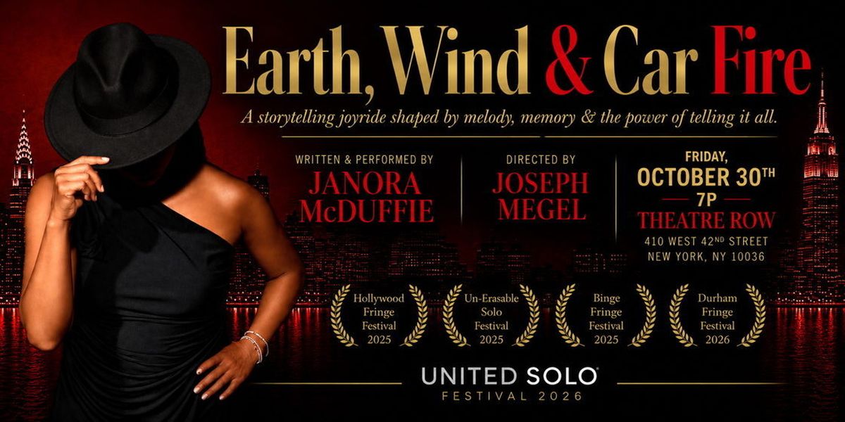 EARTH, WIND, & CAR FIRE to Make New York Premiere