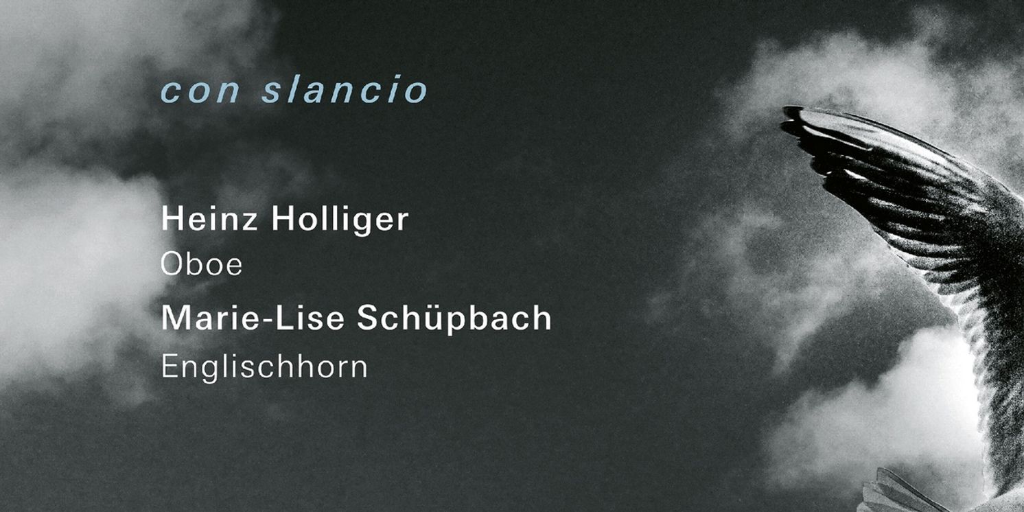 ECM New Series Releases CON SLANCIO From Heinz Holliger And Marie-Lise Schüpbach  Image