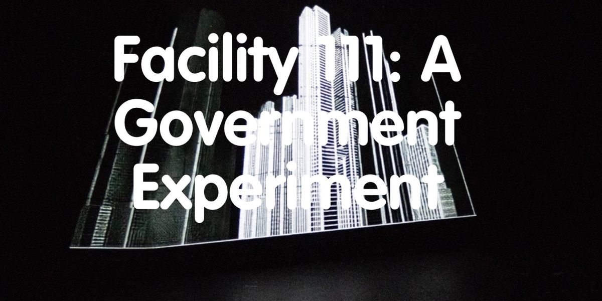 EDINBURGH 2025: FACILITY 111: A GOVERNMENT EXPERIMENT Q&A
