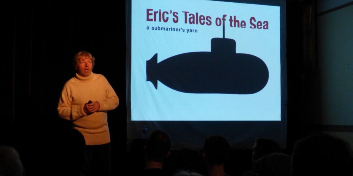 EDINBURGH 2026: Review: ERIC'S TALES OF THE SEA-A SUBMARINER'S YARN, Just the Tonic at the Caves