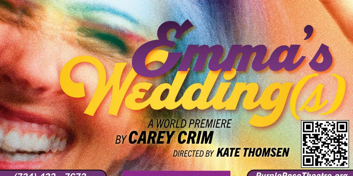 EMMA'S WEDDING(S) Will Make World Premiere at Purple Rose Theatre Company
