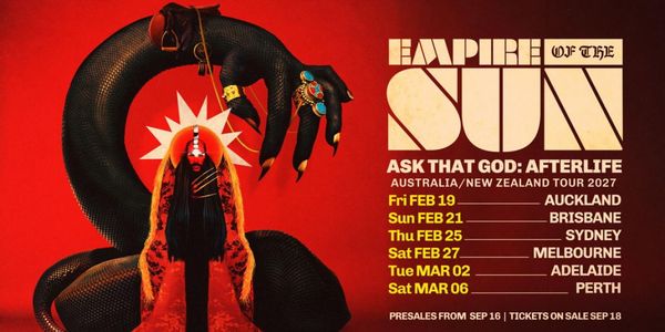 EMPIRE OF THE SUN to Tour Australia and New Zealand