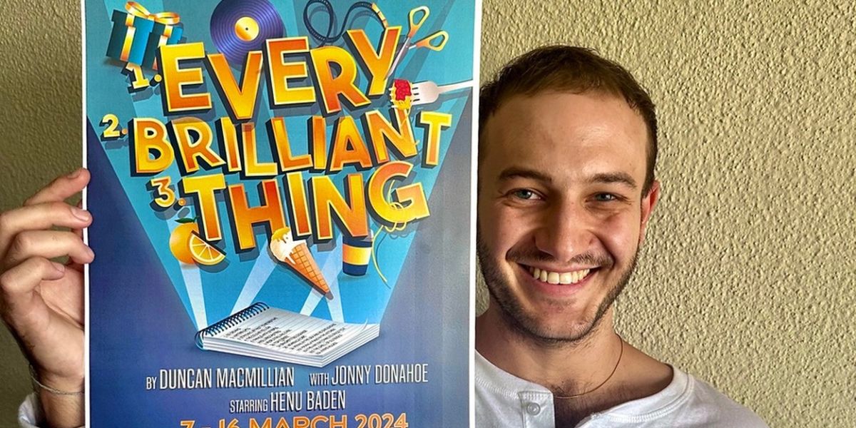 EVERY BRILLIANT THING Comes to South Africa in March