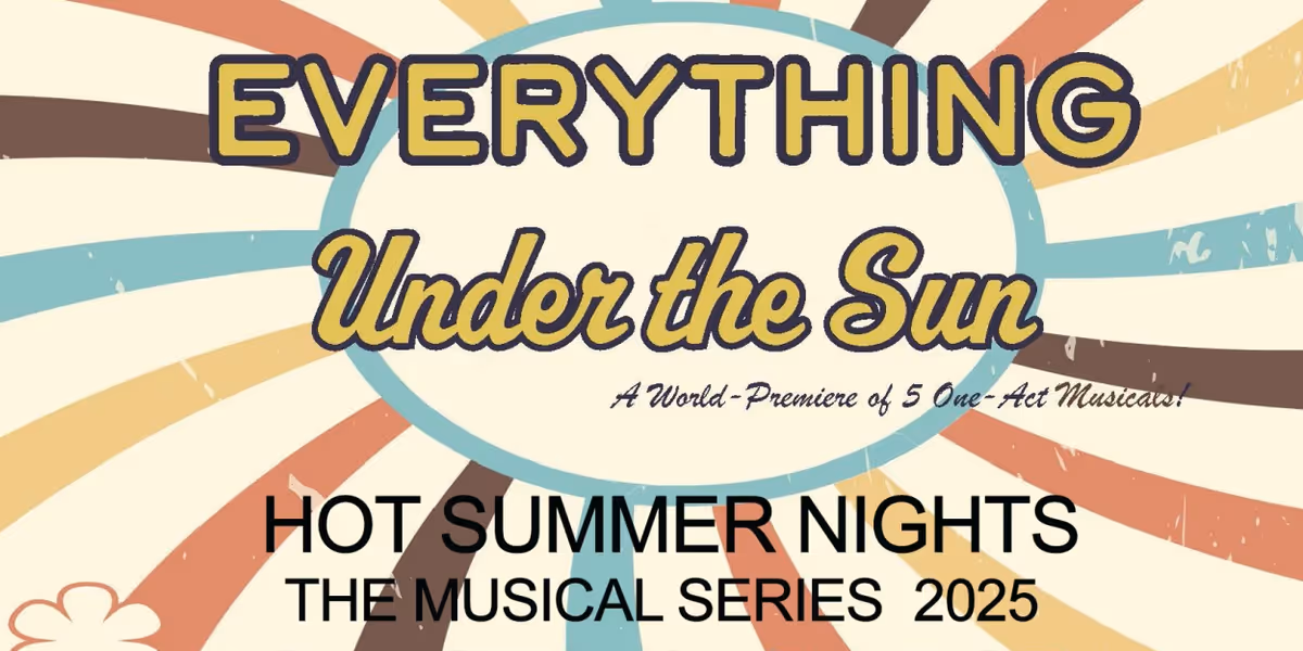 EVERYTHING UNDER THE SUN Summer Night Series at Write Act Rep