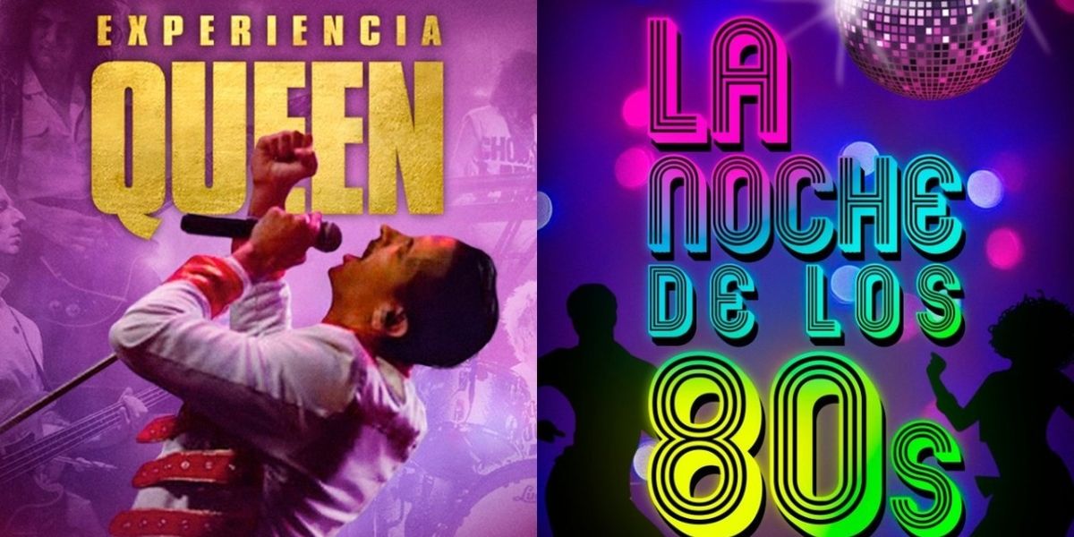 EXPERIENCIA QUEEN y LA NOCHE DE LOS 80s llegan al Teatro Capitol Gran Vía de Madrid