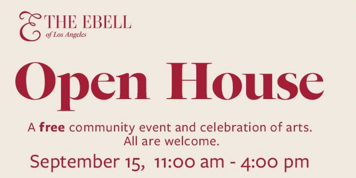 Ebell Of LA To Celebrate LA Arts And Explore Historic Campus At Annual Open House