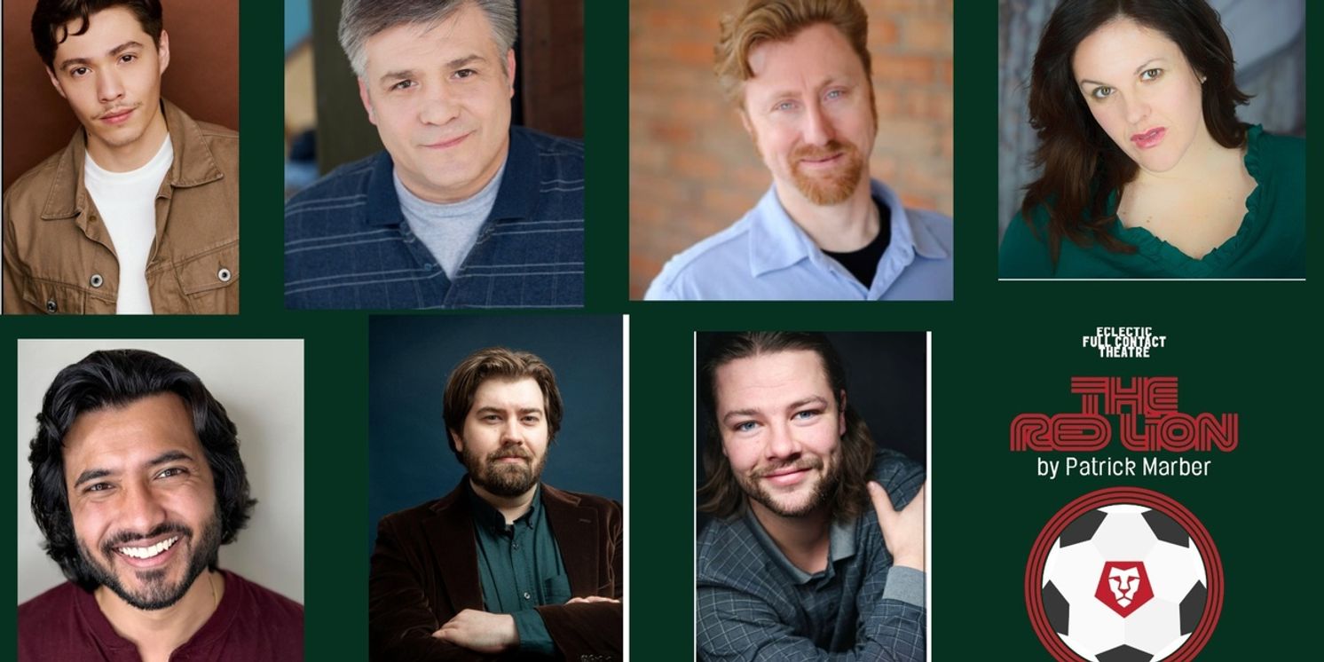Cast Set for THE RED LION at Eclectic Full Contact Theatre  Image